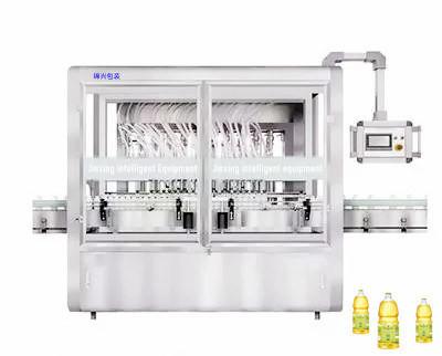 China Full Automatic Liquid Oil Auto Bottle Filling Machine Label Sealing Machine for sale