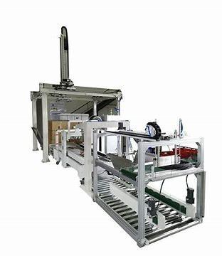 China Fully Automatic Box Stacking Machine Gantry Palletizer For Case Carton Box for sale
