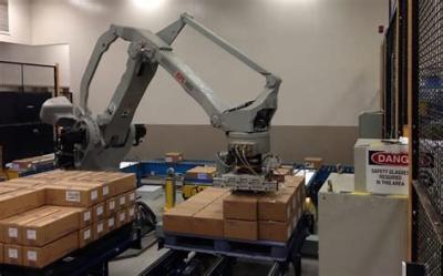 Chine Food Box Automated Palletizer Systems Medical Textiles à vendre