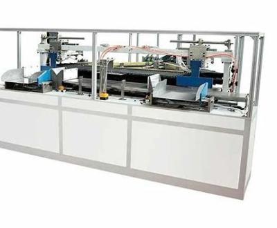 China Alta velocidade totalmente automático da máquina de empilhamento 1/6 de papel da caixa plástica à venda