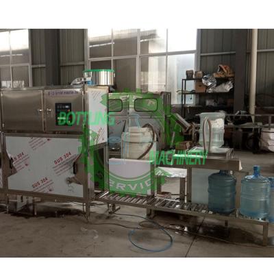 China 100-120BPH Complete PET / PC 3 To 5 Gallon Water Bottling Machine for sale
