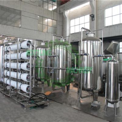 China Beverage Filling Machine Using 10ton Per Hour RO Water Purifying Machine for sale