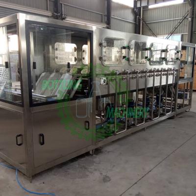 China 450BPH Belt Conveyor Cap Press 5 Gallon Water Bottling Machine for sale