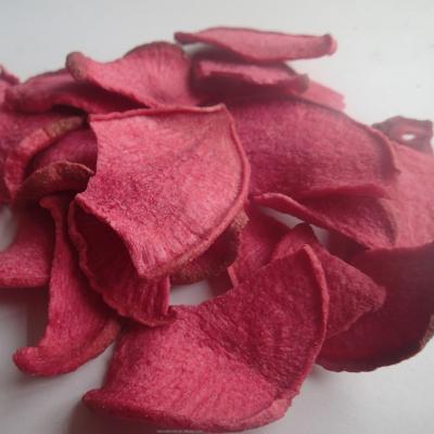 China Bocados vegetales sanos secados orgánicos del rábano rojo de las legumbres de frutas en venta