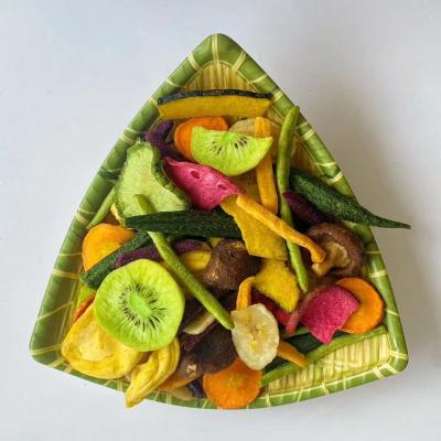 China Customisable Dried Fruits Vegetables Organic Healthy Crispy Vegetables Chips for sale