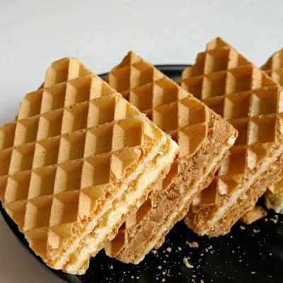 China Puffed Biscuit Waffle Sandwich sweet for sale