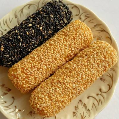 China Sesame Rolls Waffle Sandwich Cookies for sale