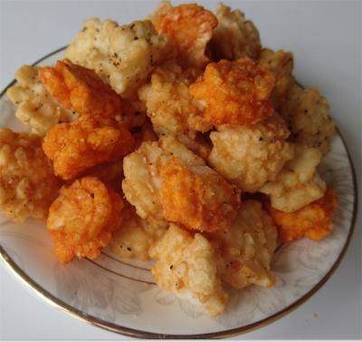 China Galletas japonesas del arroz de la salsa de soja de Fried Senbei Rice Crackers Crunchy en venta