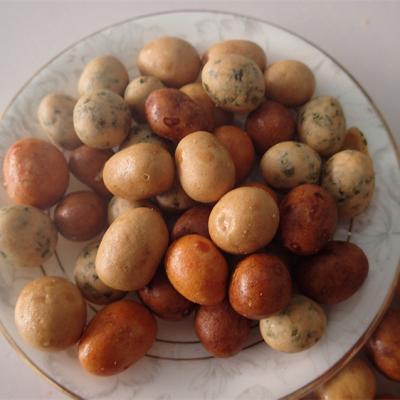 Chine Fishskin coloré a mélangé les casse-croûte enduits du Japon Thaïlande de casse-croûte d'arachide à vendre