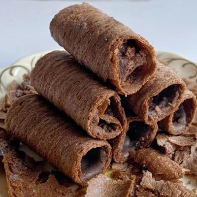 China Chocolate poner crema Benoit Healthy Office Snacks de la galleta del rollo del OEM en venta
