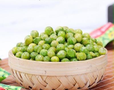 China Multi Flavor Green Pea Snack Garlic Spicy Wasabi Roasted Peas for sale