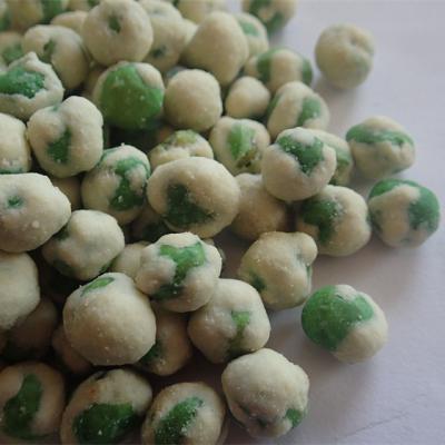 China Bocados crujientes verdes revestidos salados de Pea Snack Pearl Peas Healthy en venta