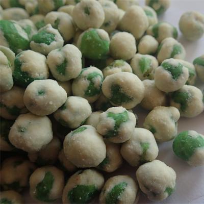 China Feijões verdes revestidos próximos do aroma apetitoso dos feijões de verde do Wasabi da cor à venda
