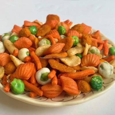 China Japanese Trail Mix Snack Rice Strips Wonderful Taste Oriental Nut Mix for sale
