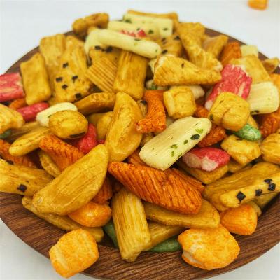 China oem puffed rice crispy cracker in bulk snack chinese manufacturers for sale