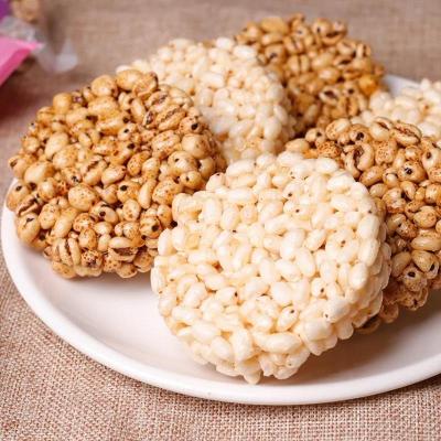 China OEM ODM Gourmet Original Rice Cracker Biscuit Non Fried Halal Snack Grain Food for sale