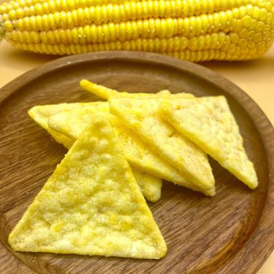 China Saborear a trituração: O biscoito do milho do triângulo lasca - sem glúten, integral, e delicioso à venda