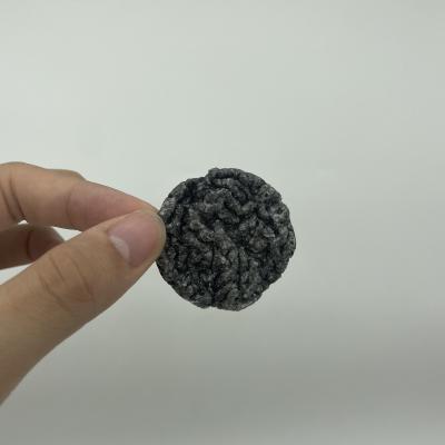 China Nutrient Rich Fusion Black Rice Crackers Crunchy Crispy Round Shaped for sale