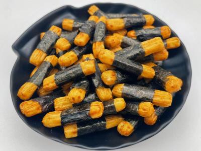 China Arroz cozido Crispies lanche com baixo teor de gordura Prazer para snackers conscientes da saúde à venda