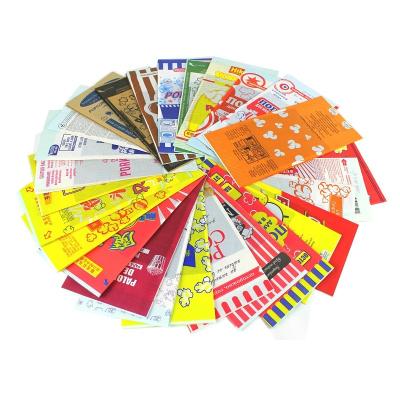 China 290*140*100mm Microwave Paper Popcorn Bags for sale