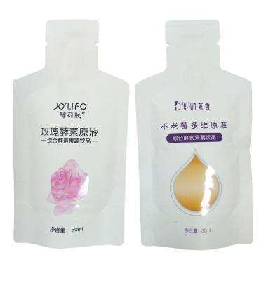 China Frozen Drinks Printed 500ml Spout Pouch Packaging Doypack Pouch With Spout for sale