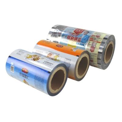 China Smell Proof 45-150 microns Laminated Packaging Rolls Two Sides Sealing For Food à venda