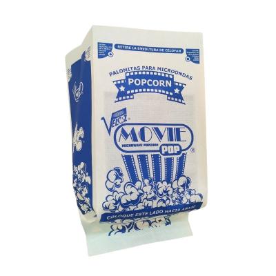 China Customized Popcorn Packaging Bags 290mm Microwave Popcorn Bag en venta