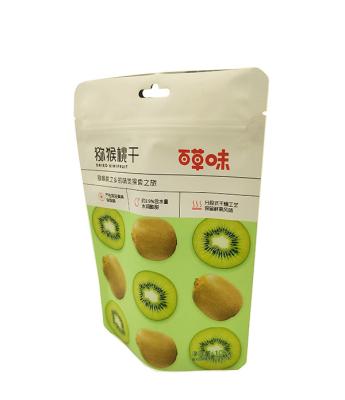China 100-160 Microns Reclosable Stand Up Zipper Pouch Tear Notch Airtight Plastic Bag à venda