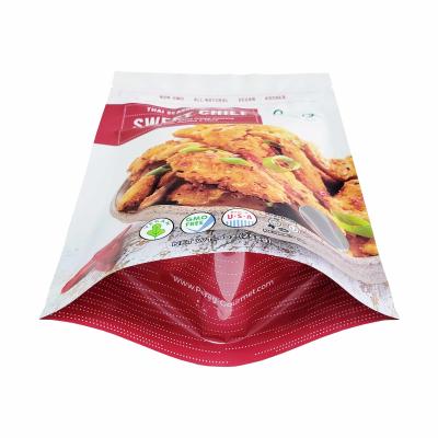 China Sandwich Snack Food Packaging Bag PE Snacks Packaging Pouches Bread for sale