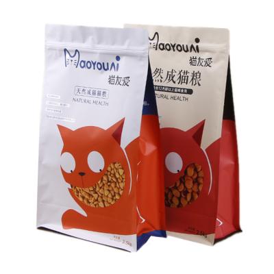 China 100 Microns Custom Printed Stand Up Packaging Pouches For Dog Food en venta