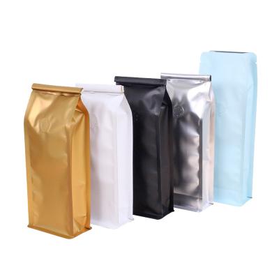 China Pet Food Packaging Aluminum Foil Ziplock Bag Flat Bottom Moisture Proof for sale