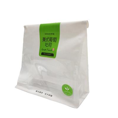 China Anti Oxidation Bread Packaging Bags Waterproof  Kraft Paper Bag For Bread Nut for sale