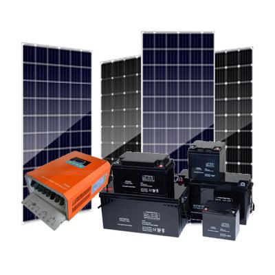 China 5KW Solar Power System For Off Grid 48V With Battery Daily Power Generation for sale
