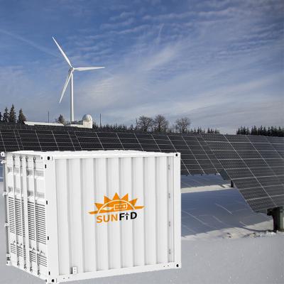 China 1MW Container Energy Storage Battery ESS Commercial Battery Storage Integrated System for sale
