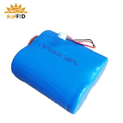 China 6.4v Lifepo4 Rechargeable Lithium Battery Pack 4500mah 26650 for sale