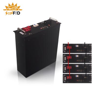 China Sistemas comerciales 96V 192V 384V 100Ah del almacenamiento de la batería solar LifePo4 en venta