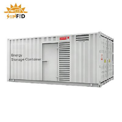 China 1000 1500Kwh Commercial Solar Battery Storage Systems 2000 2500Kwh 20FT 40FT Container for sale