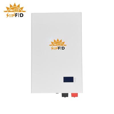 China 51.2V 100Ah LiFePO4 Wall-Mounted home battery backup system long cycle life for sale