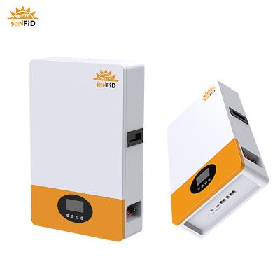 China 5Kwh Wall Power LiFePO4 Battery 48V Lithium Battery Solar Home Energy Storage System for sale