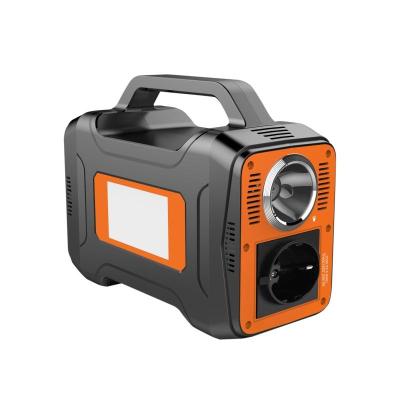 China 100W Outdoor Portable Power Station 100V , 110V Portable Lithium Battery Mobile Power Station for sale