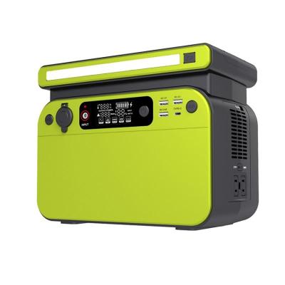 China 500W Outdoor Portable Power Station 110V 220V LiFePO4 for sale
