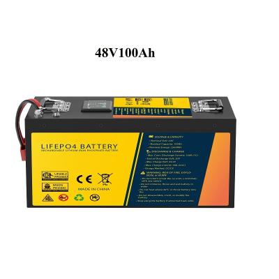China A bateria de lítio do carrinho de golfe de 48 volts embala 100Ah para EZ-vai/clube à venda