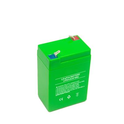 China LifePO4 SLA Replacement Battery 6.4V 6Ah Deep Cycle Power Motorcycle LifePO4 Battery for sale