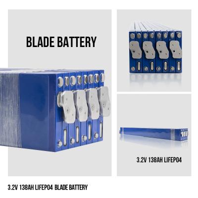 China Blade Lifepo4 Cells 3.2 V 138AH For Solar Energy Storage System for sale