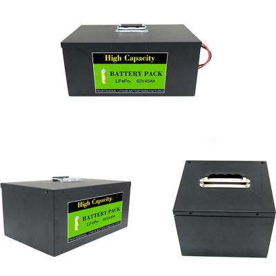 China 60V 40Ah Maintenance Free Rechargeable Battery For Solar Backup Power Trolling Motor for sale