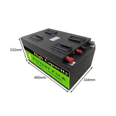 China 72V Lifepo4 SLA Replacement 105Ah Battery Backup Power For Solar System Camping CCTV Camera for sale