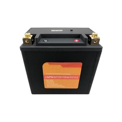 China 3ah Lifepo4 Lithium Motorcycle Battery With BMS 5L-B 12.0V for sale