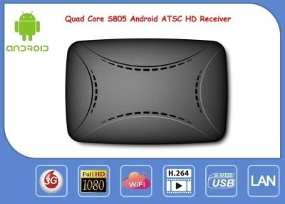 China S805 Android Smart IPTV Box ATSC Digital ATSC Receiver Support Global Channels for sale