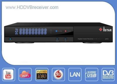China ISTAR IPTV IKS CCCam Account Sharing DVB HD Receiver 16 Bit DDRII 800 SDRAM for sale
