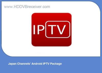 China 93 Japan Android IPTV APP / Android IPTV Channels' Package / Android Television App for sale